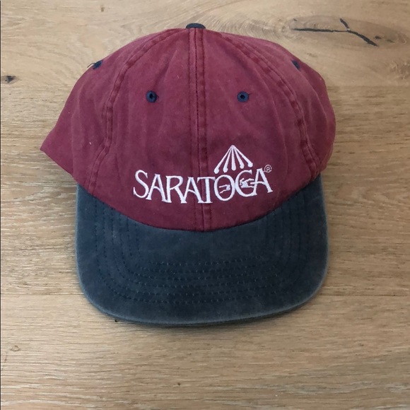saratoga Other - Vintage Saratoga Race 2 tone hat cap